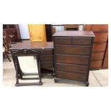 3 PC. WOOD BEDROOM SET