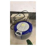 VNTG. GE AM/FM BOX RADIO & EMERSON CD PLAYER