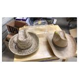STETSON COWBOY HAT, ACRYLIC HAT, STRAW HAT