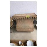 DECORATIVE METAL WALL MOUNT SHELF