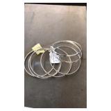 (7) MARKED .925 STERLING BANGLES