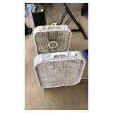 2 BOX FANS