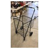 FOLDING UTILITY SHOPPING CART
