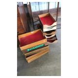 11 WOOD SORTING TRAYS