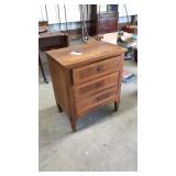 ANTQ. 3 DRAWER CHEST OF DRAWERS