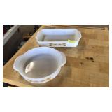ANCHOR HOCKING WHEAT PATTERN CASSEROLE DISHES