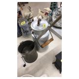 VNTG KITCHEN TOOLS: SIFTER & TIN LIDDED JAR