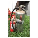 2 FIRE EXTINGUISHERS