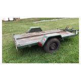 MOTORCYCLE TRAILER, NO TITLE