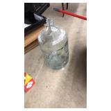 WILLIAMSBURG POTTERY GLASS WATER JUG