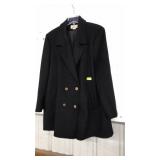 LESLIE FAY WOOL PEA COAT