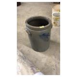 ANTQ. 3GAL SALT GLAZED CROCK