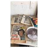 LRG. COLLECTION OF ELVIS MEMORABILIA