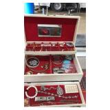 JEWELRY BOX WITH CONTENTS