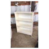 3 TIER WHITE BOOK SHELF