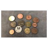 COLLECTION OF ASST. FOREIGN COINS