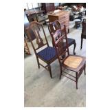 3 ANTQ. DINING ROOM CHAIRS