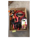FLAT OF ASST. WIRE NUTS, CLAMPS AND CUTTERS