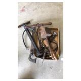 FLAT OF VNTG. HAND TOOLS