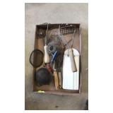 FLAT OF ANTQ. KITCHEN HAND TOOLS