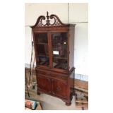 ANTQ. MAHOGANY CHINA CABINET