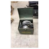 SKIL SAW MODEL 586 IN METAL TOOL BOX