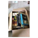 BOX OF ANTQ. GAMES AND PUZZLES