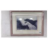 FRAMED 'LE SOFA' PRINT BY LOUIS ICART