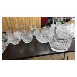 LOT OF ASST. CUT GLASS BOWLS
