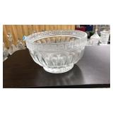 CRYSTAL CUT GLASS BOWL