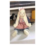 VNTG LOP BUNNY RAG DOLL
