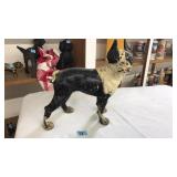 VNTG. CAST IRON BOSTON TERRIER DOORSTOP