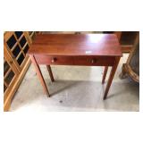 2 DRAWER WOOD ENTRY WAY TABLE