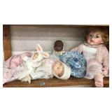 LOT OF ASST. PORCELAIN DOLLS