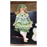 VICTORIAN GIRL PORCELAIN DOLL