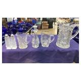 LOT OF ASST. PRESSED GLASS