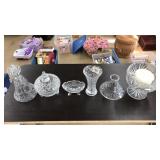 LOT OF ASST. PRESSED GLASS
