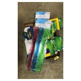 CRAYOLA COLOR PENCILS & MARKERS, RULERS, SCISSORS