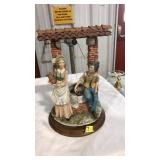 'THE WELL' BY A.BELACONI FIGURINE, MADE IN ITALY