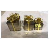 3PC GODINGER CANDLE HOLDERS