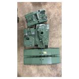 3 GI JOE TANKS AND RAMP