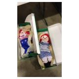 RAGGEDY ANN & ANDY COLLECTOR CLOTH DOLLS