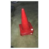 STACK OF PARKING CONES