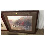 FRAMED 'SHORTCUT TO THE MEET' PRINT BY HARDY