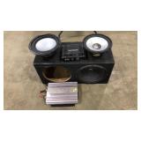 CAR RADIO SUBWOOFER & POWER INVERTER