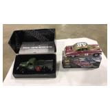 2 DIE CAST CAR MODELS IN BOXES