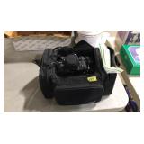 VNTG. CANON A-1 CAMERA, LENSES AND BAG