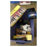 TOTE OF ASST. OFFICE SUPPLIES