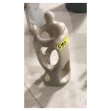 CARVED SOAPSTONE UNITY FIGURINE
