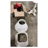 BOX OF ASST. HOUSEHOLD AND ELECTRONICS